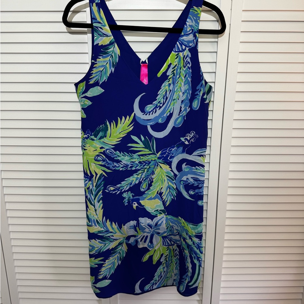 Lilly Pulitzer Tropical Print Reversible Sleeveless Dress